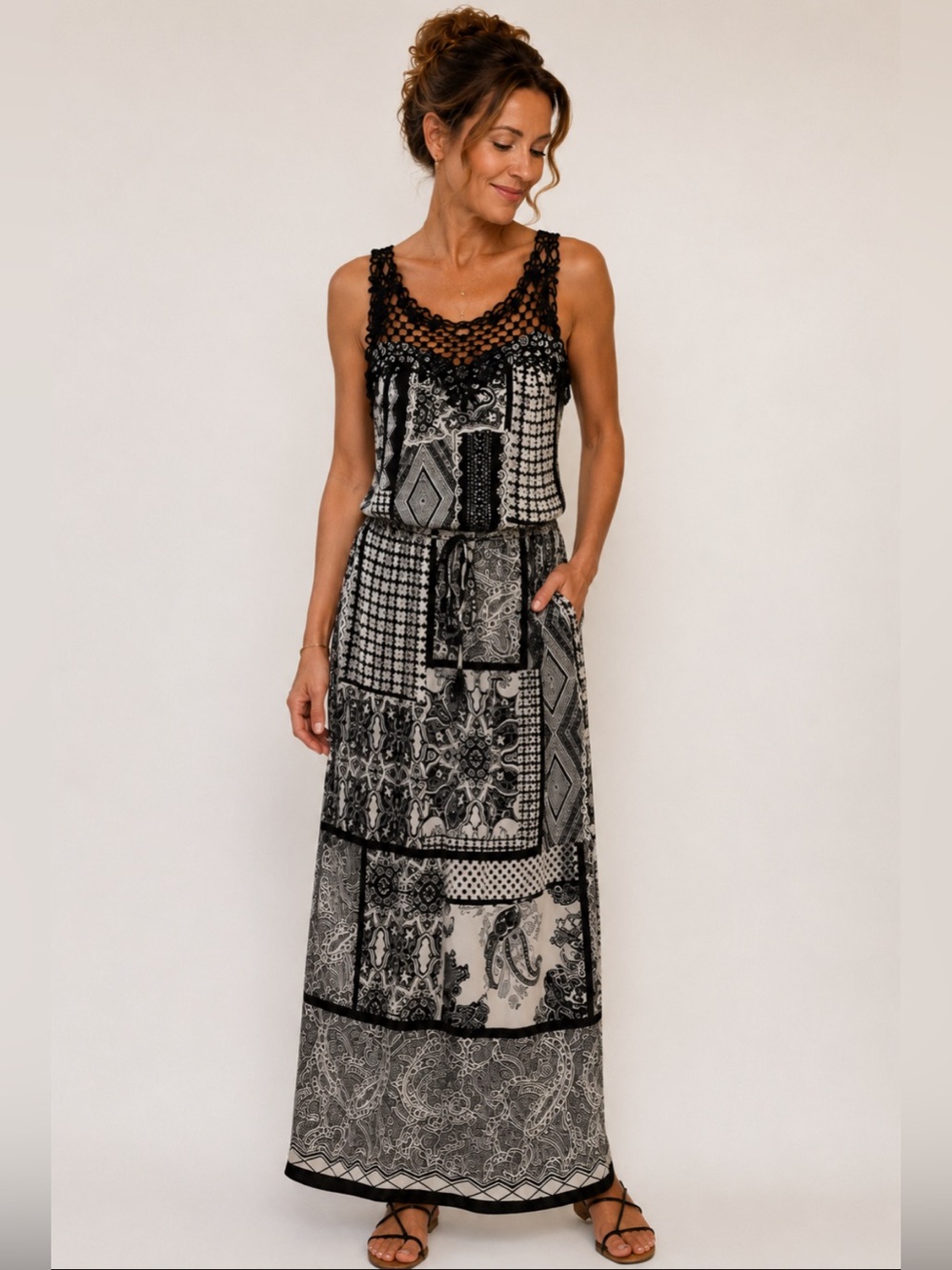 Paisley Maxi Dress